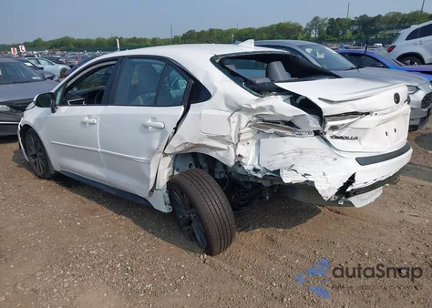 2025 Toyota Corolla Se из США, поврежденный, VIN 5YFS4MCE0SP231386